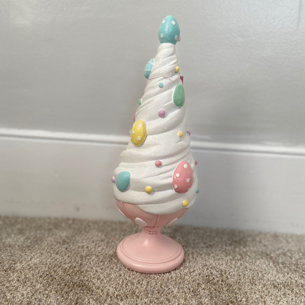 NWT Sweet Treats Whipped Frosting Easter Egg Tree Spring Decor - Picture 7 of 10